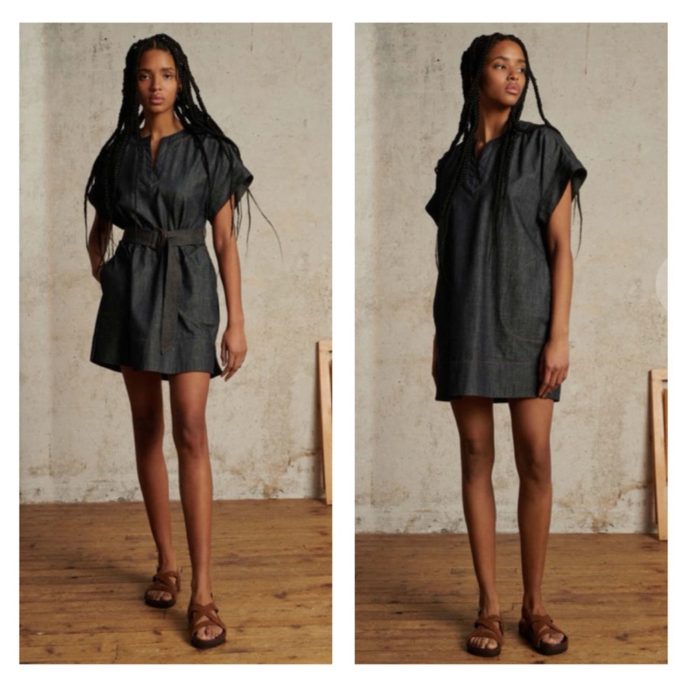 Soeur Tahara Dress in Brut Jean Size 6